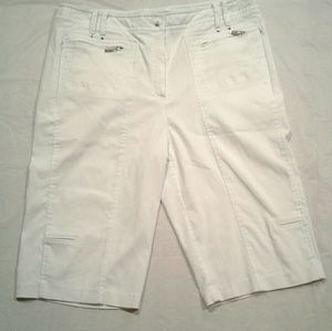 Jamie sadock white golf shorts.